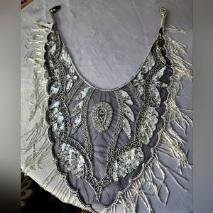 Beaded wrap, shawl - new